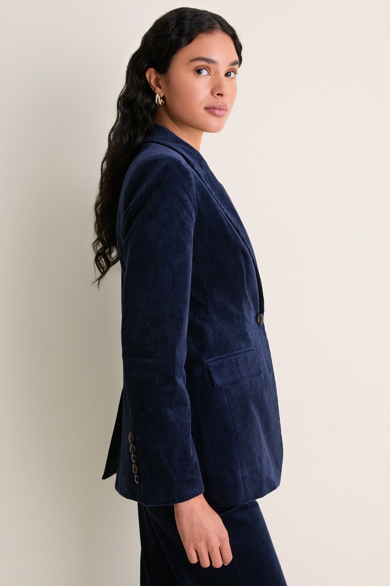 Heritage Navy Livvy Dickey Jacket