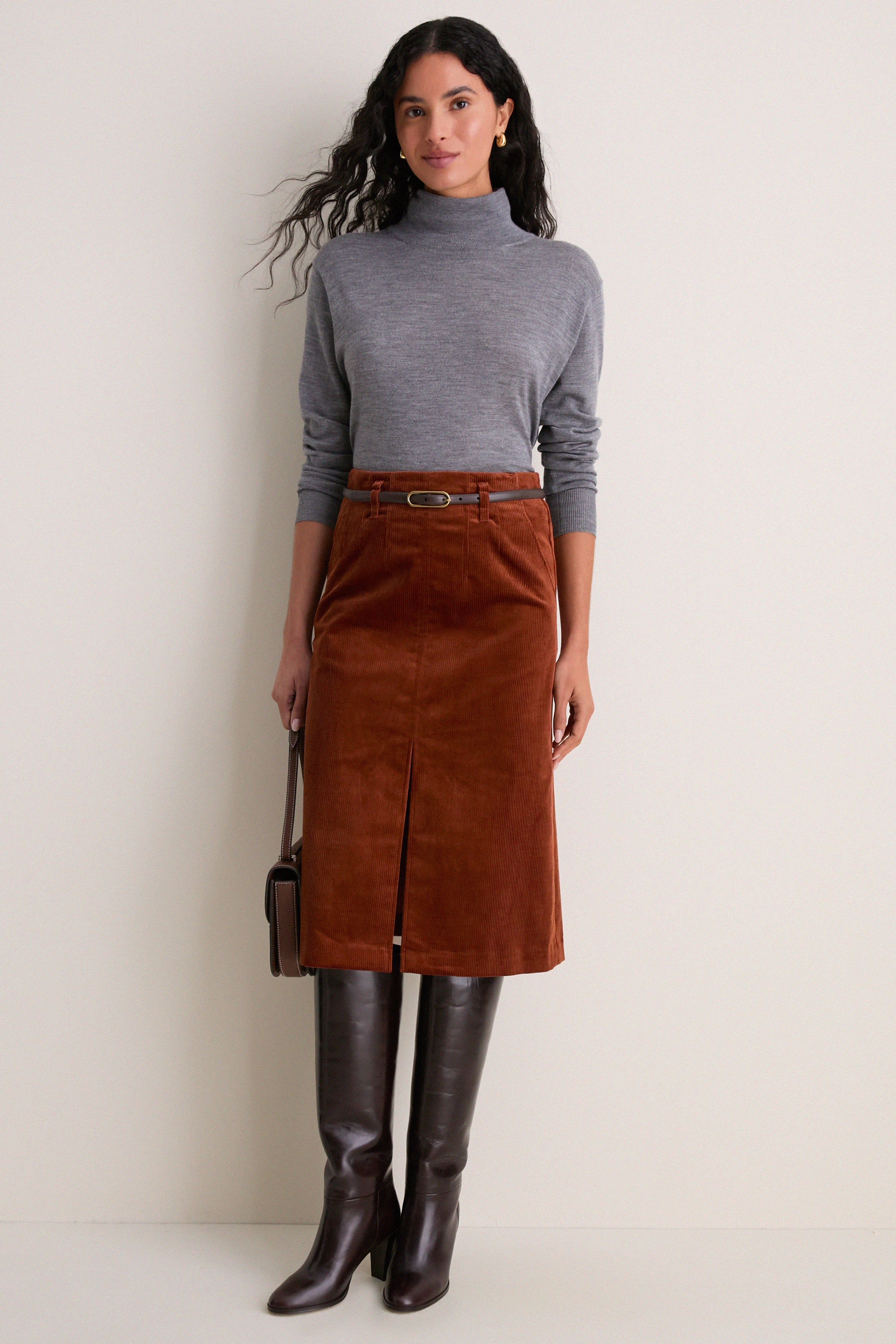 Rust Alexie Skirt