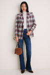 Heather Grey Multi Oria Dickey Jacket