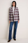 Heather Grey Multi Oria Dickey Jacket