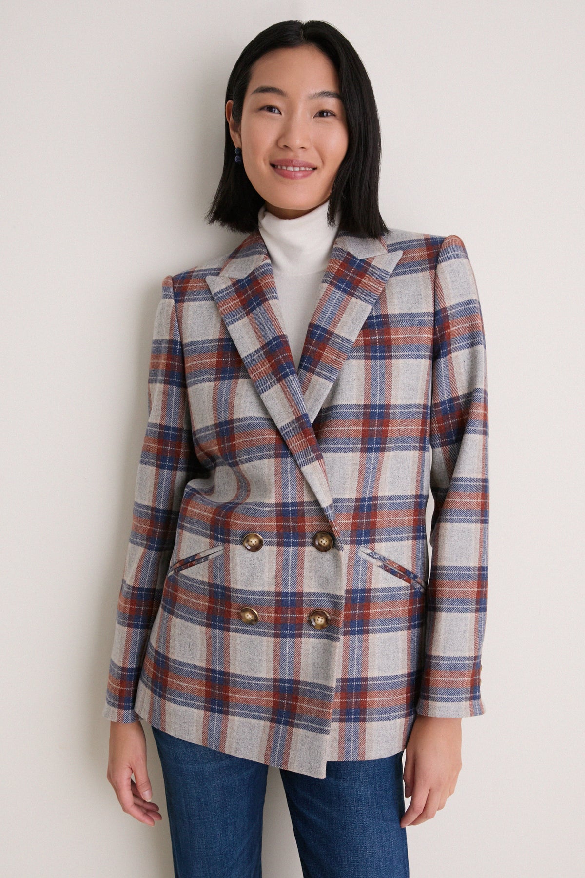Heather Grey Multi Oria Dickey Jacket