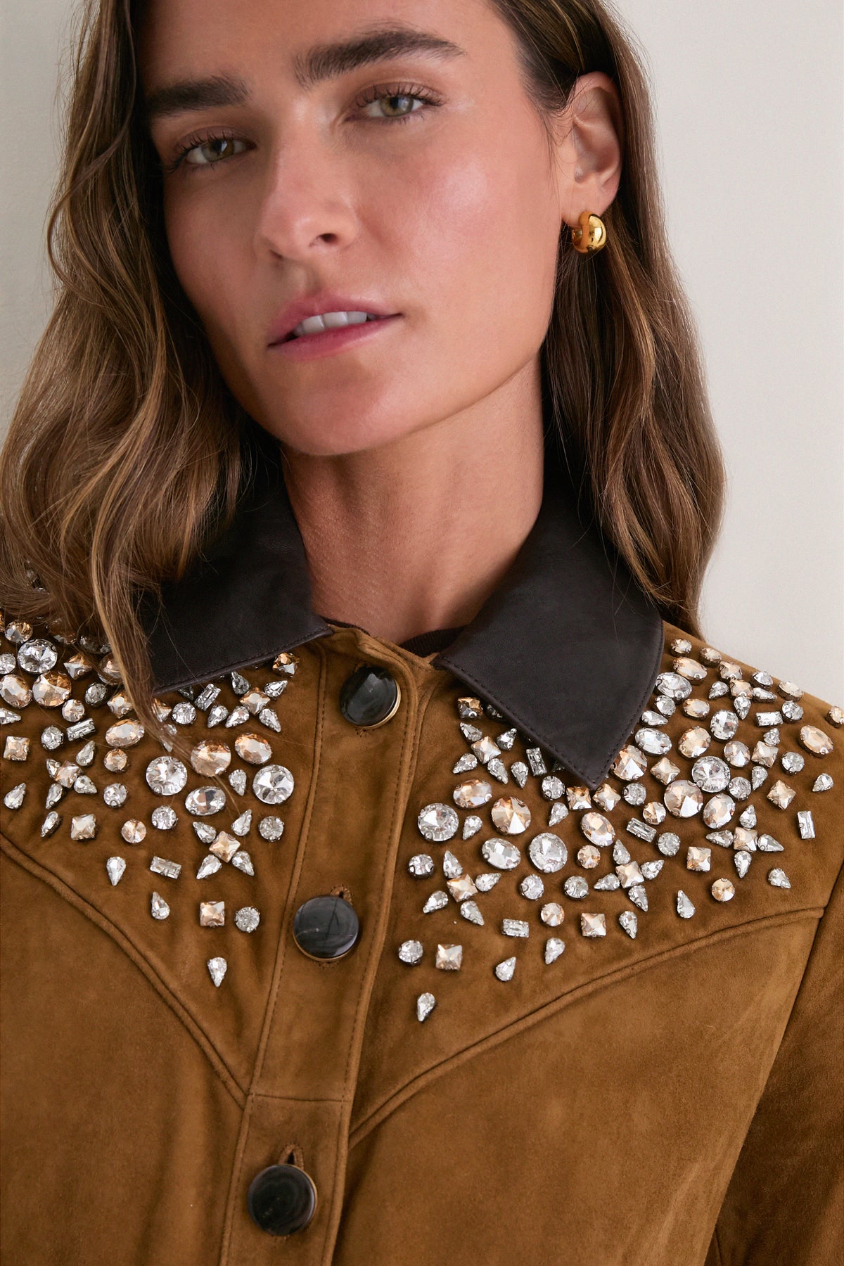 Acorn Embellished Shannon Coat