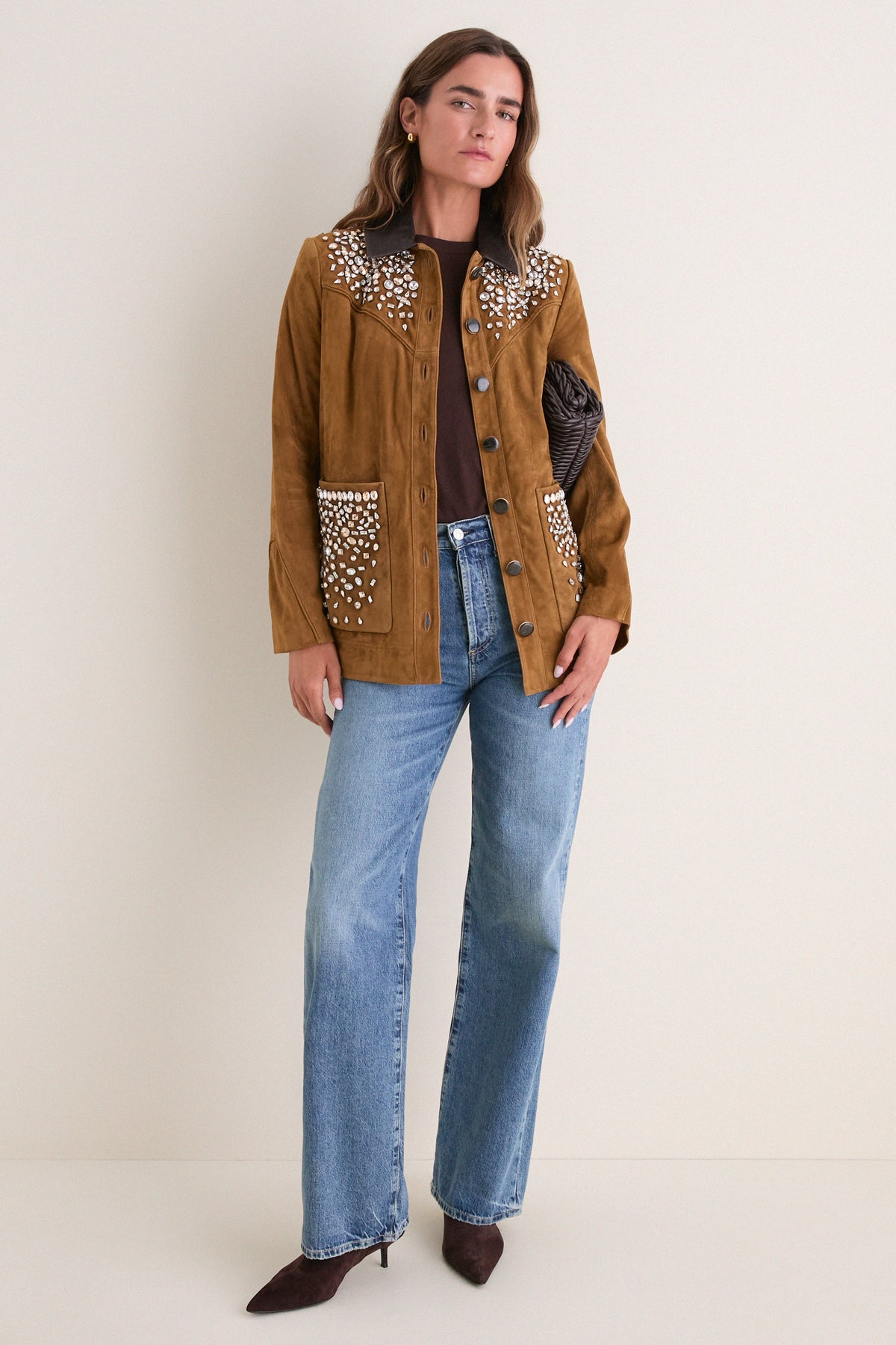 Acorn Embellished Shannon Coat