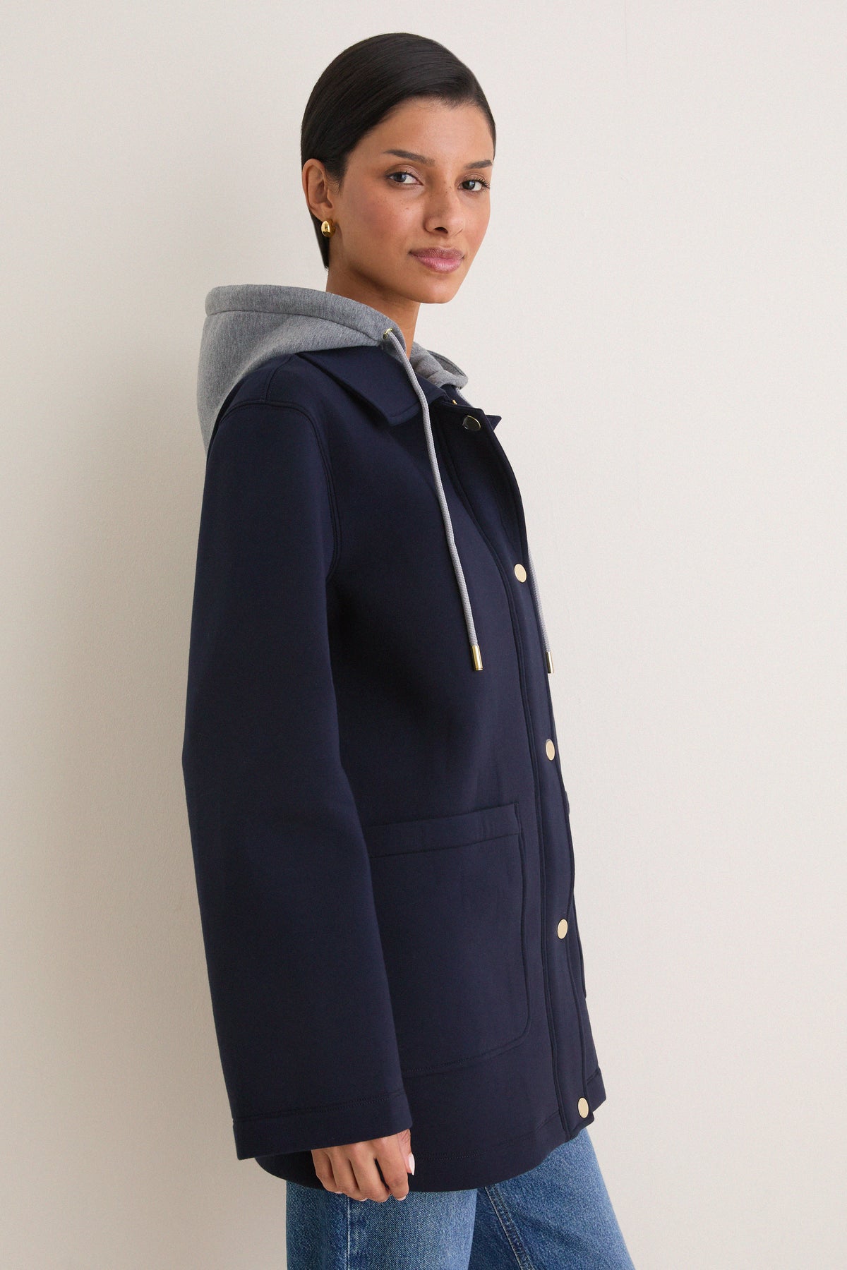 Navy Finn Jacket