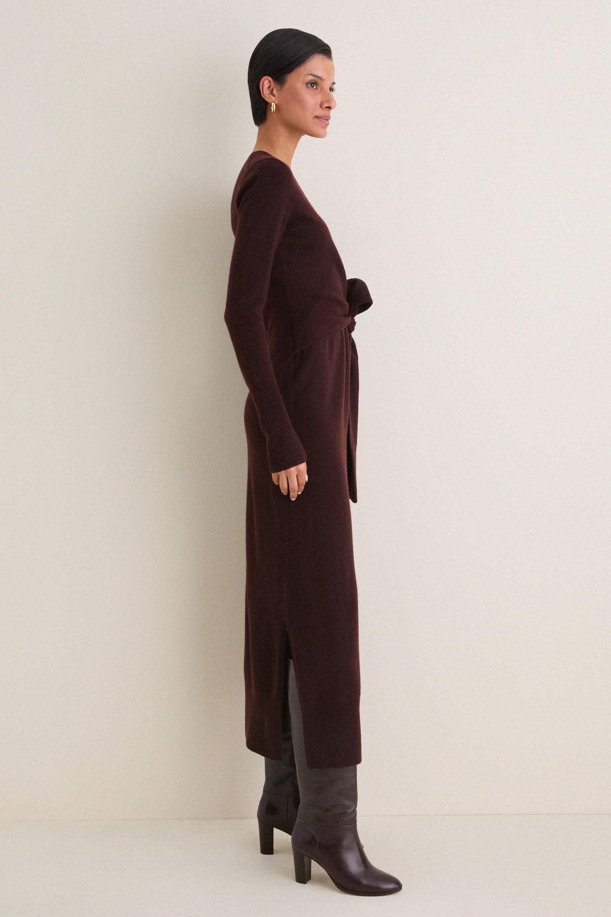 Espresso Salomez Knit Dress