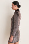 Copper and Black Sylee Dress