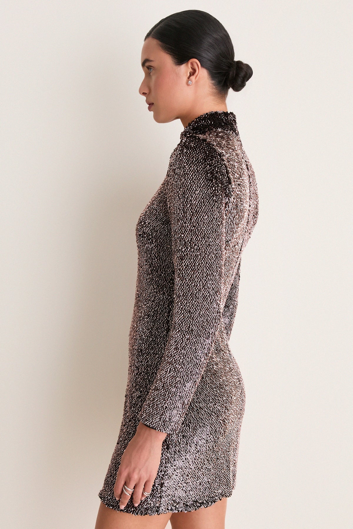 Copper and Black Sylee Dress