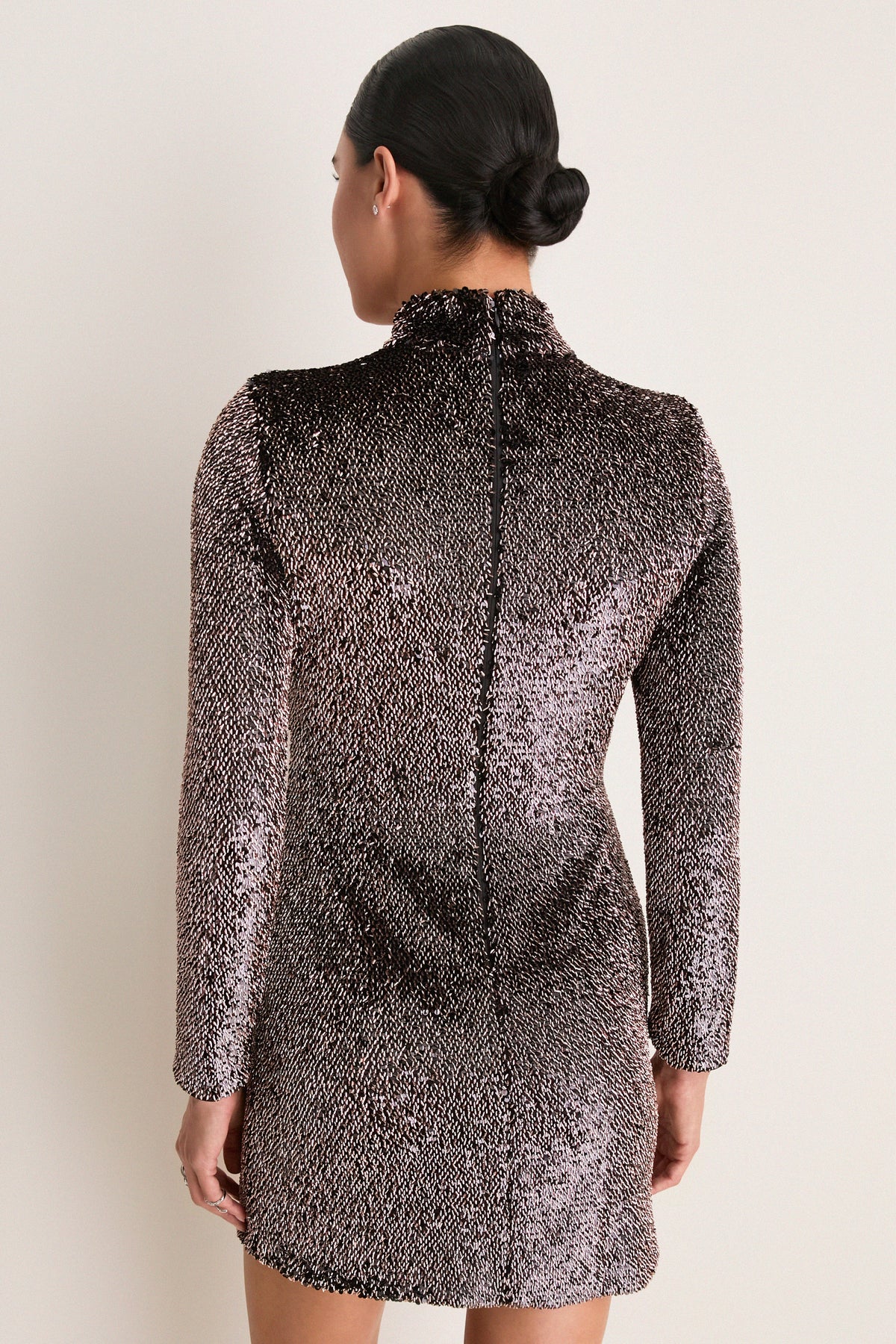 Copper and Black Sylee Dress