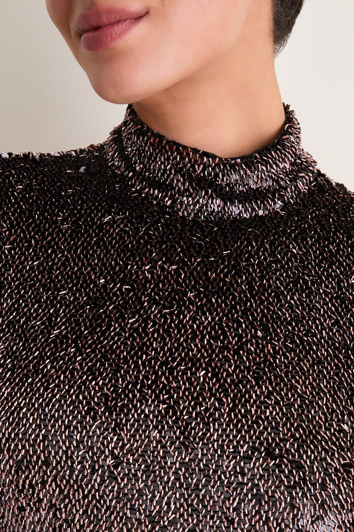 Copper and Black Sylee Dress
