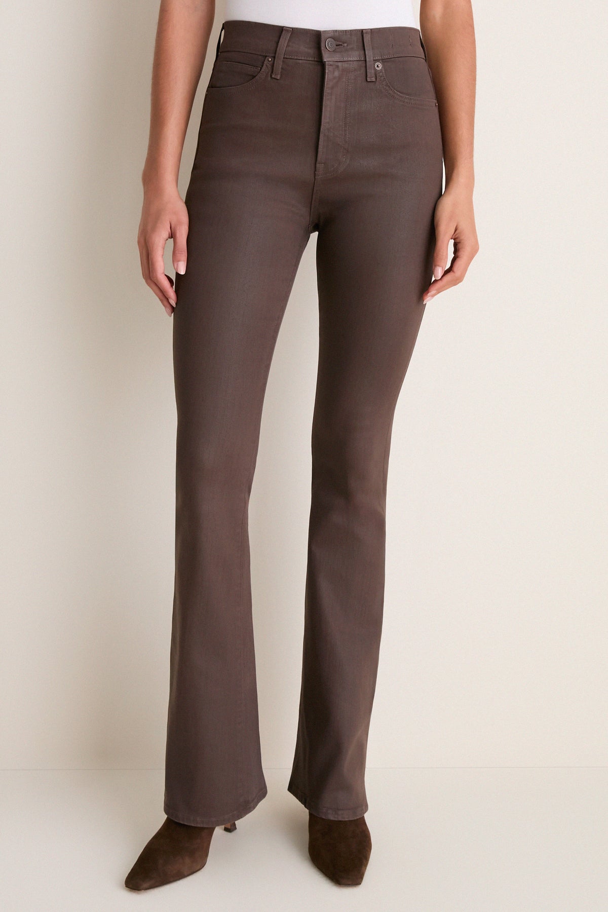 Espresso Beverly Coated Jean
