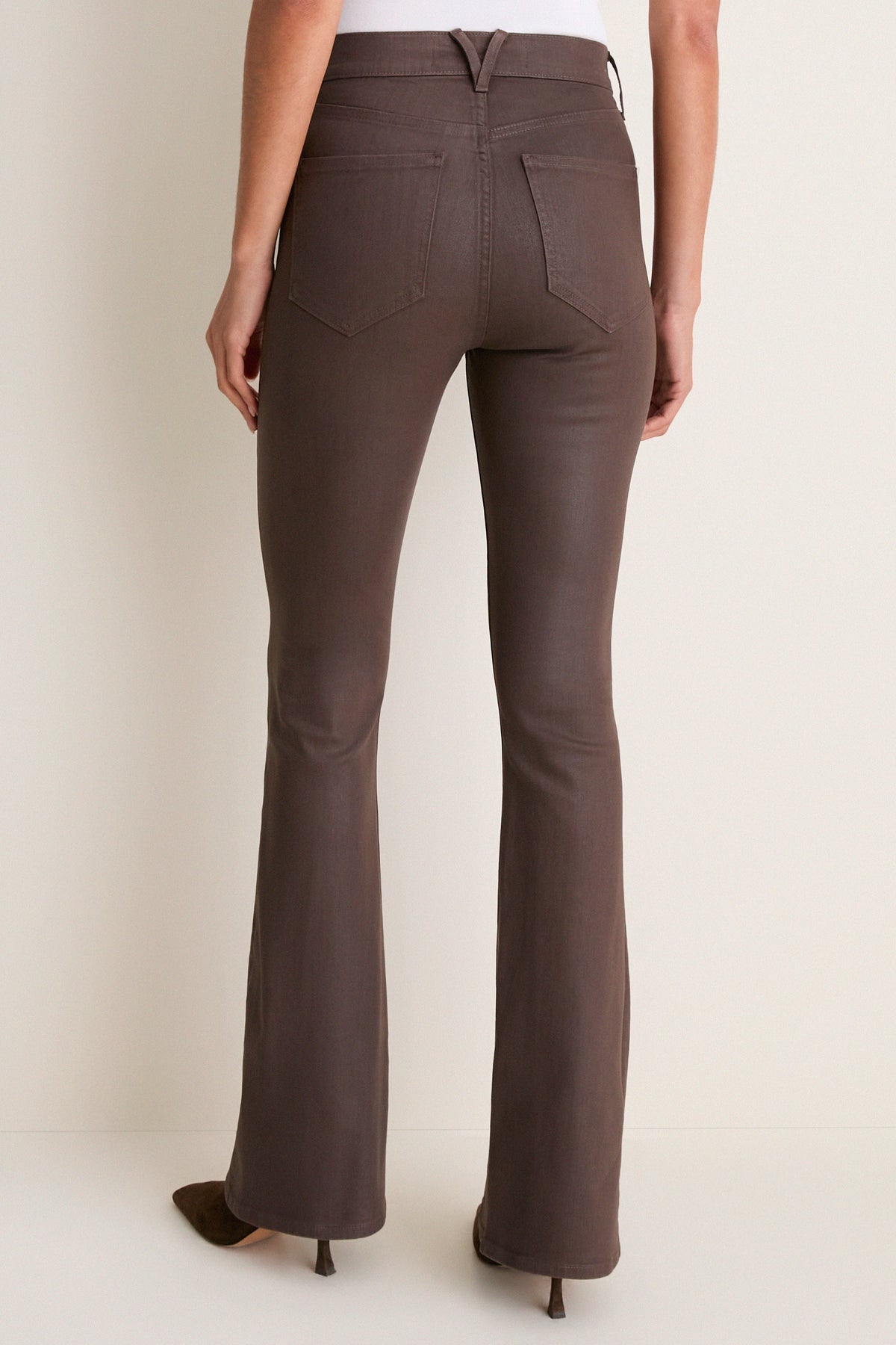 Espresso Beverly Coated Jean