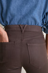 Espresso Beverly Coated Jean