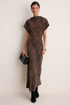 Ochre and Black Redgrave Dress