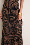 Ochre and Black Redgrave Dress