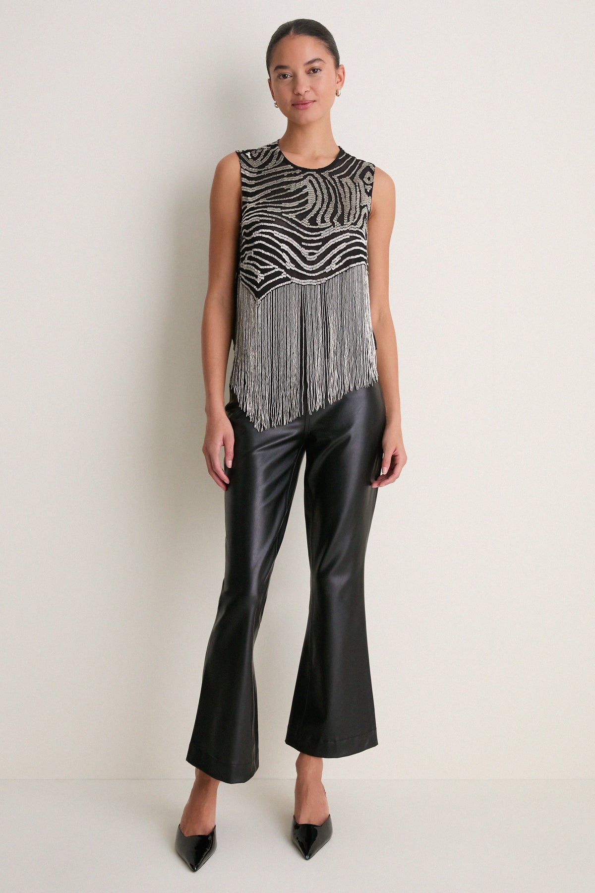 Black Beaded Olivia Top | Veronica Beard | Tuckernuck