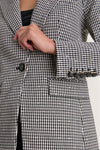 Oatmeal Melange and Black Livvy Dickey Jacket