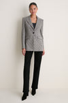 Oatmeal Melange and Black Livvy Dickey Jacket