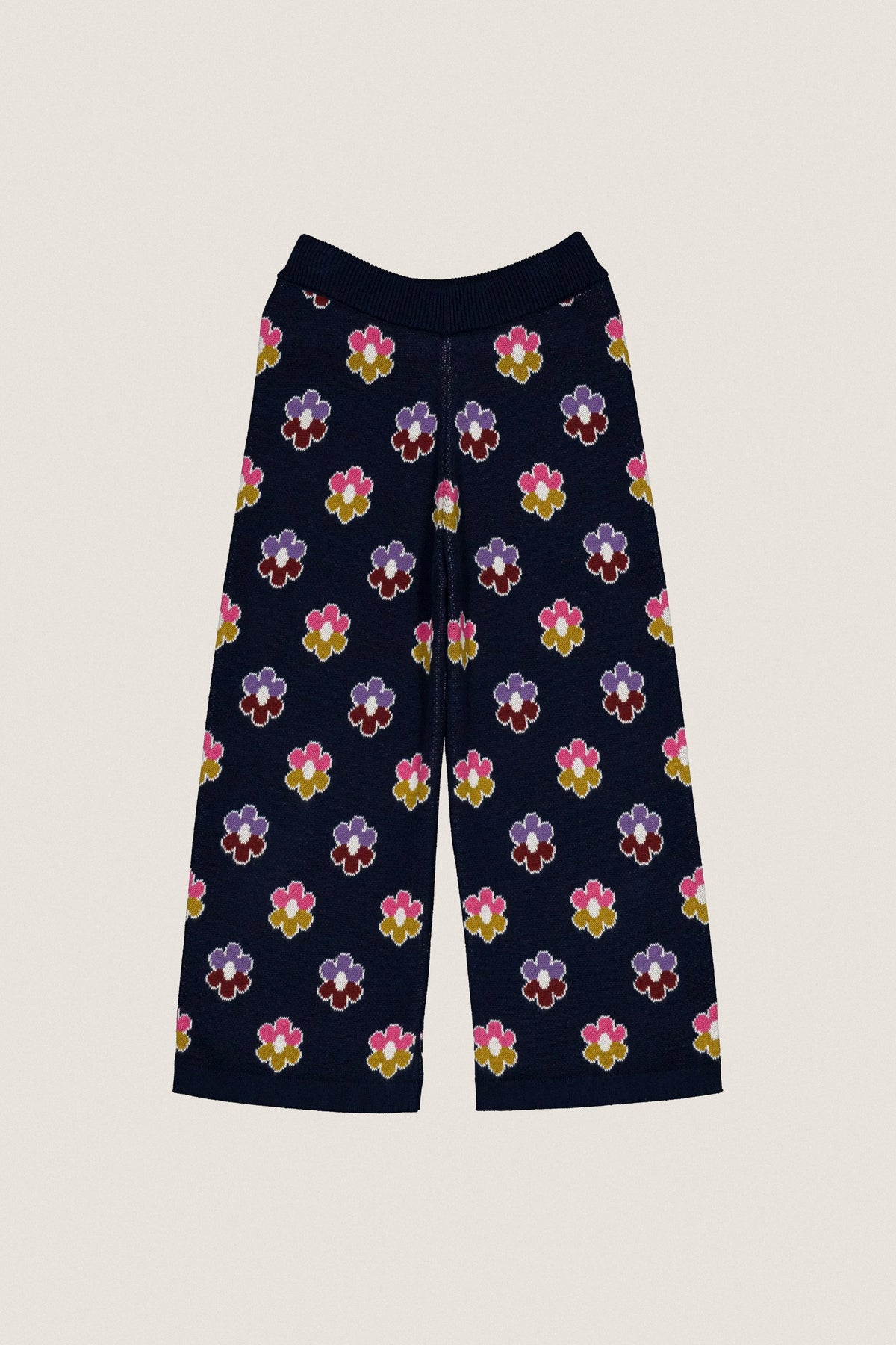 Rainbow Flower Mathilda Pants