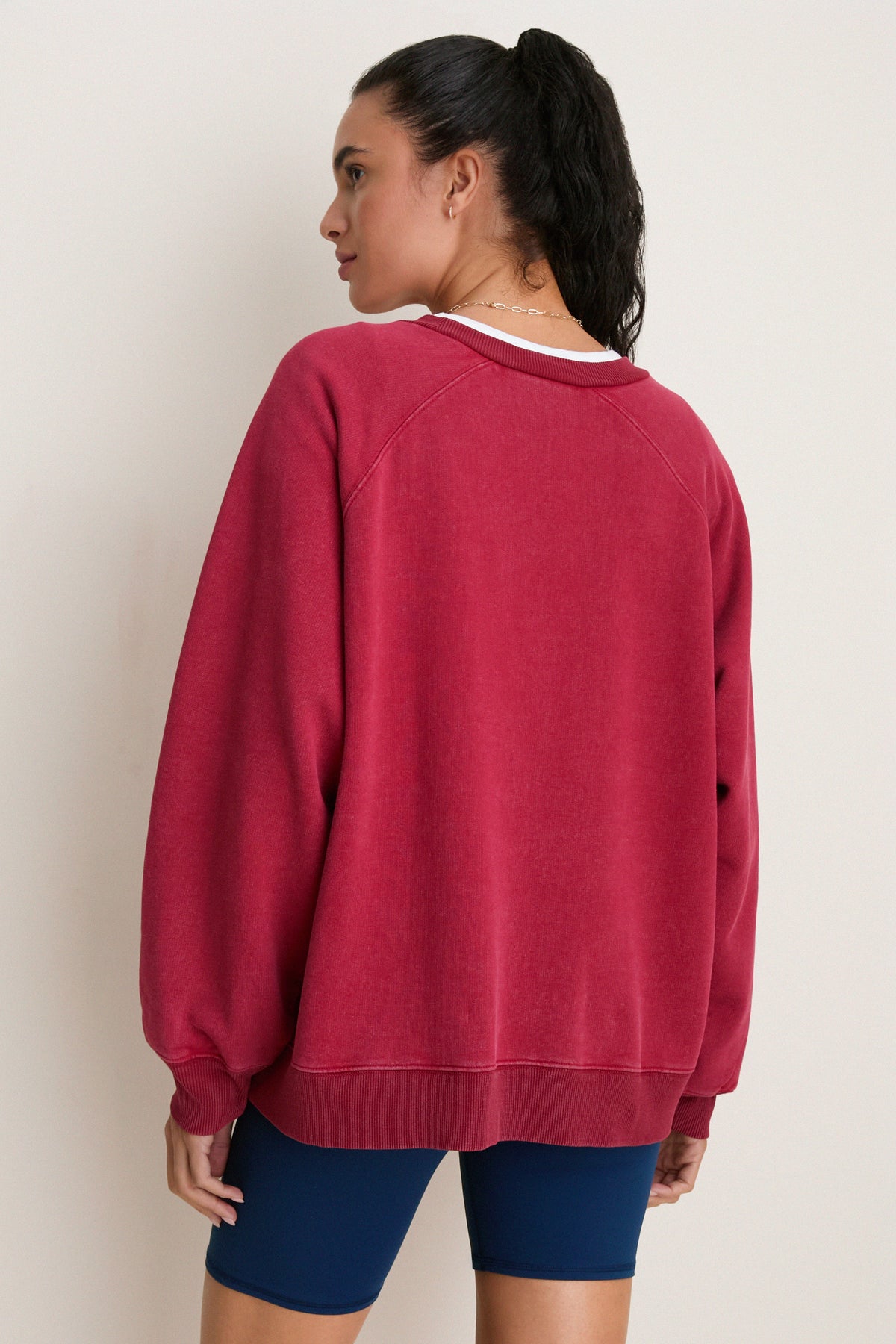Red Katarina Crewneck