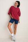 Red Katarina Crewneck
