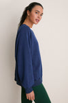 Navy Katarina Crewneck
