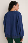 Navy Katarina Crewneck