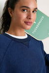 Navy Katarina Crewneck