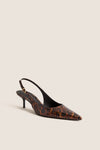 Brown Paola Mid Heels