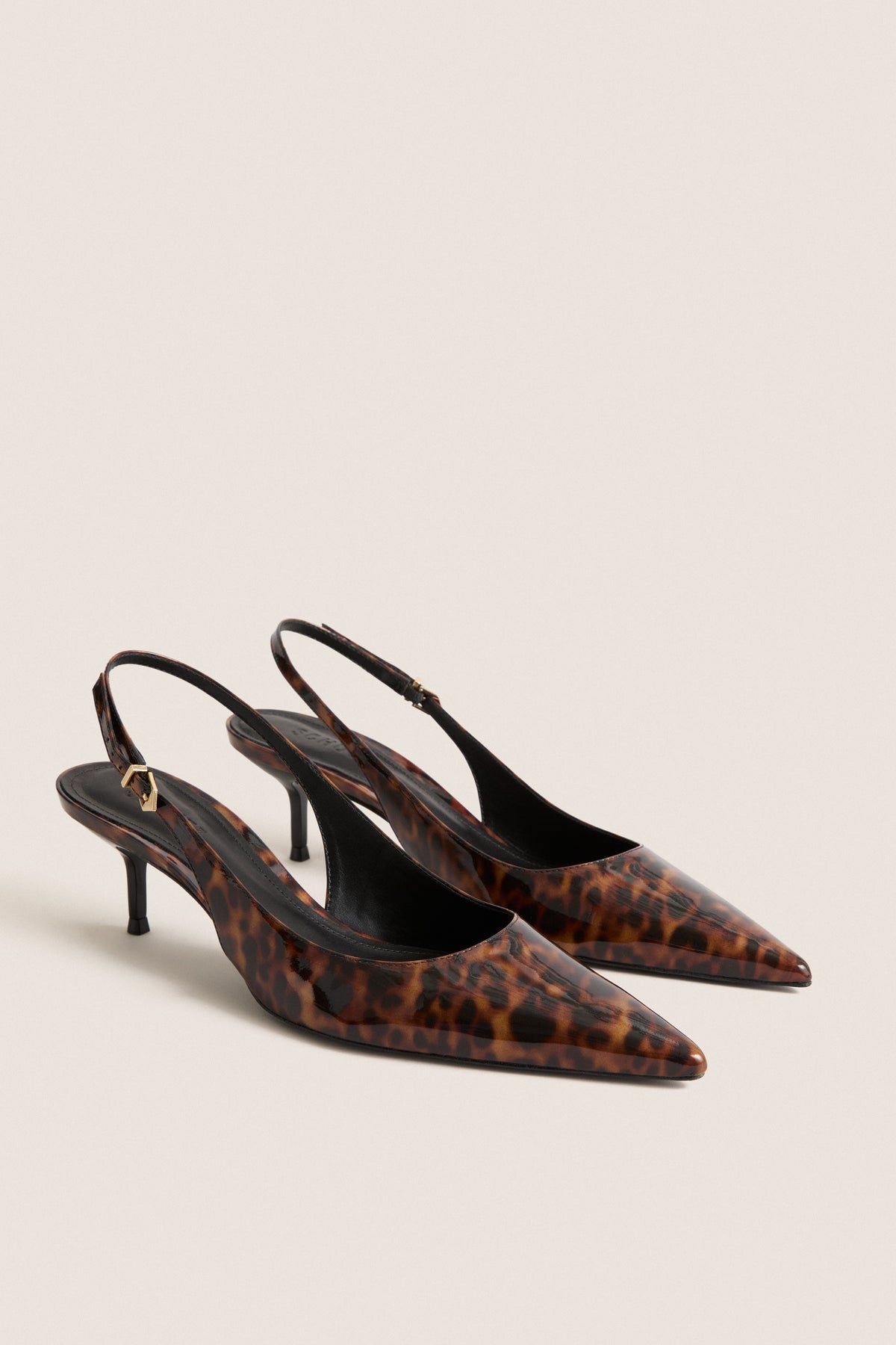 Brown Paola Mid Heels