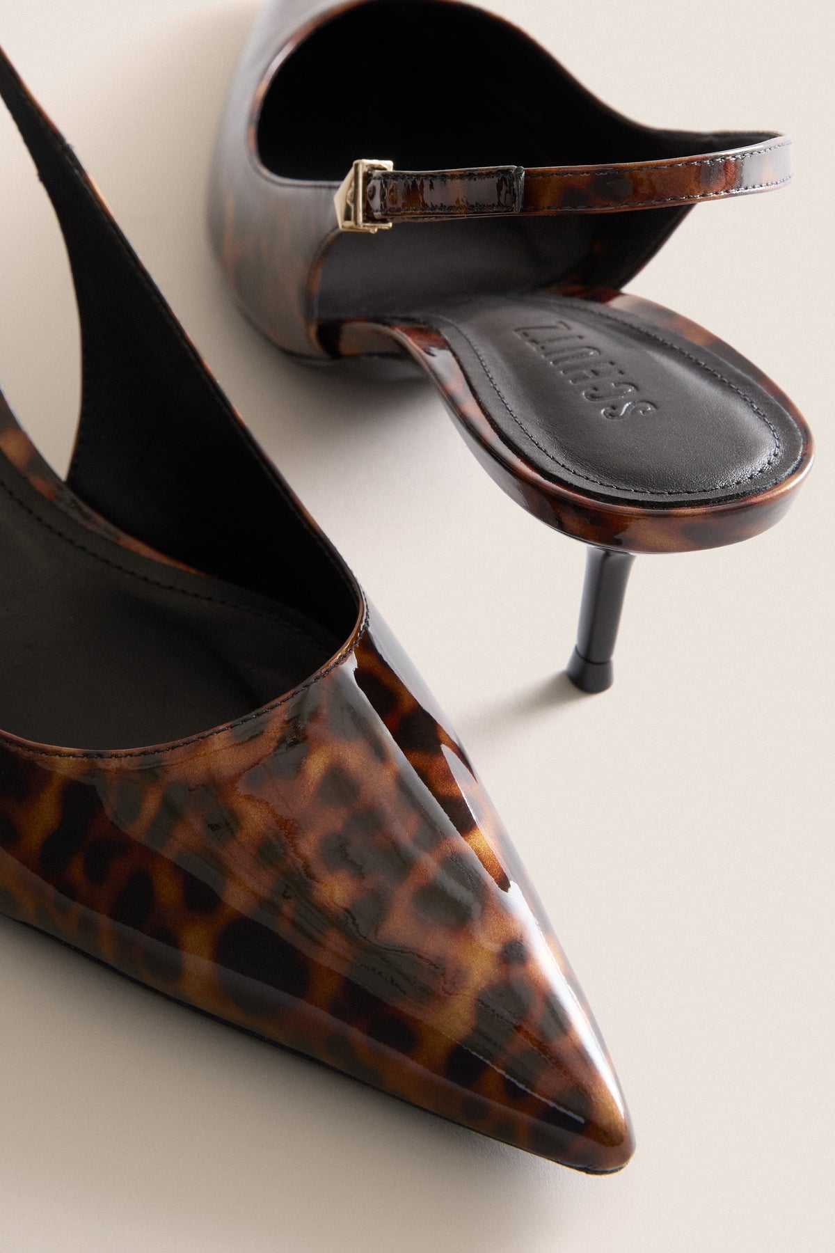 Brown Paola Mid Heels