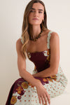 Rustic Bloom Minnie Midi Dress
