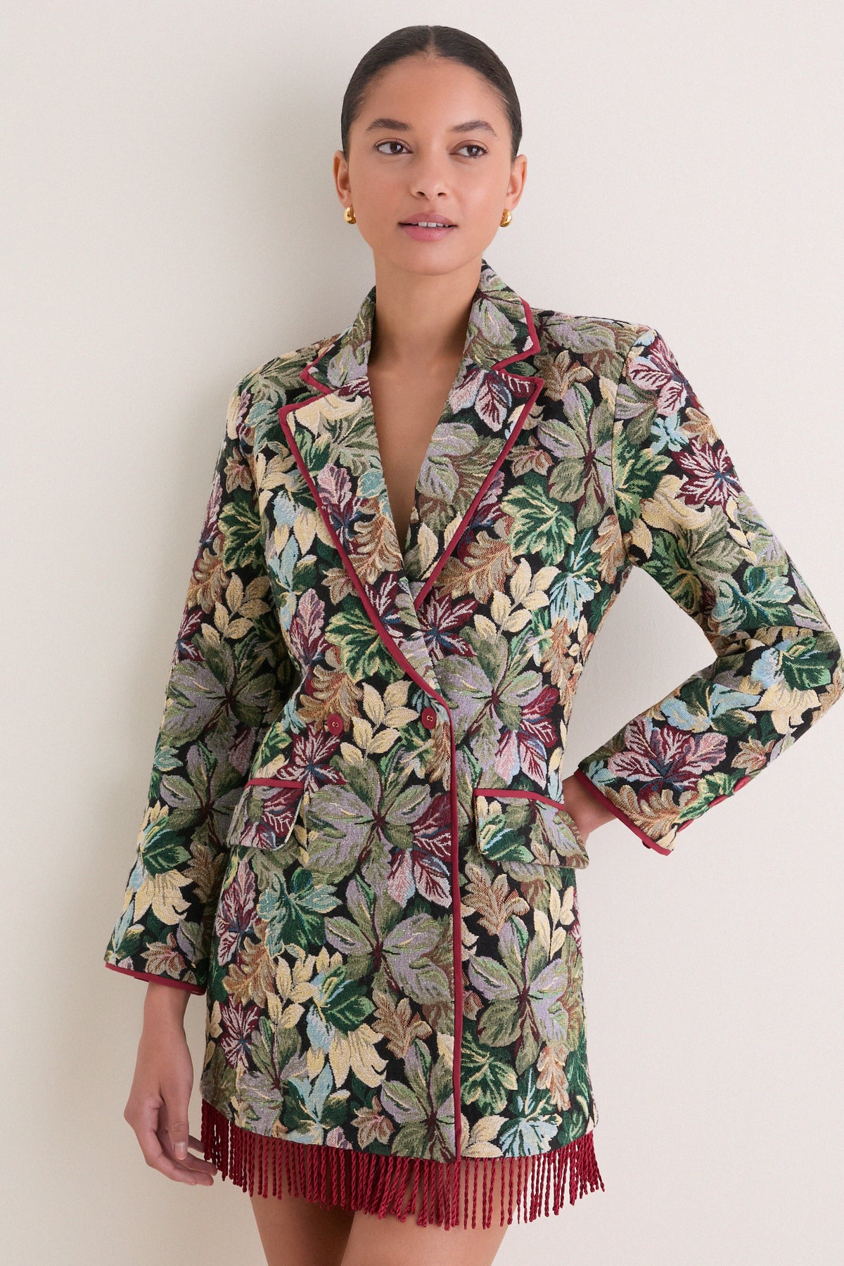Leaf and Loom Blazer Mini Dress