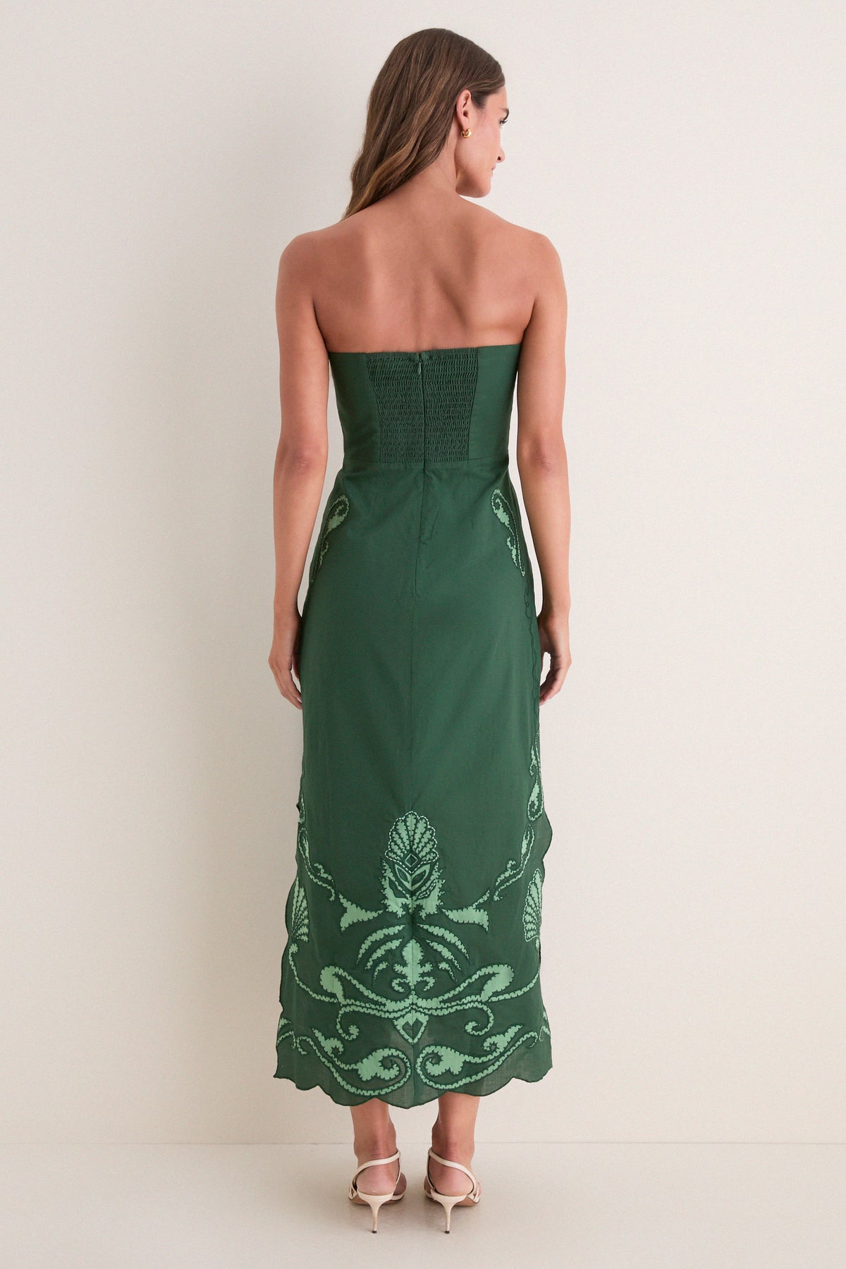 Regal Scallop Hayden Midi Dress
