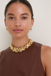 Gold Lattice Collar Necklace