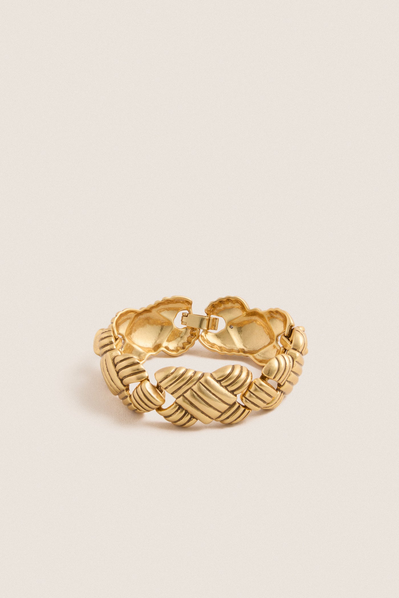 Gold Lattice Bracelet