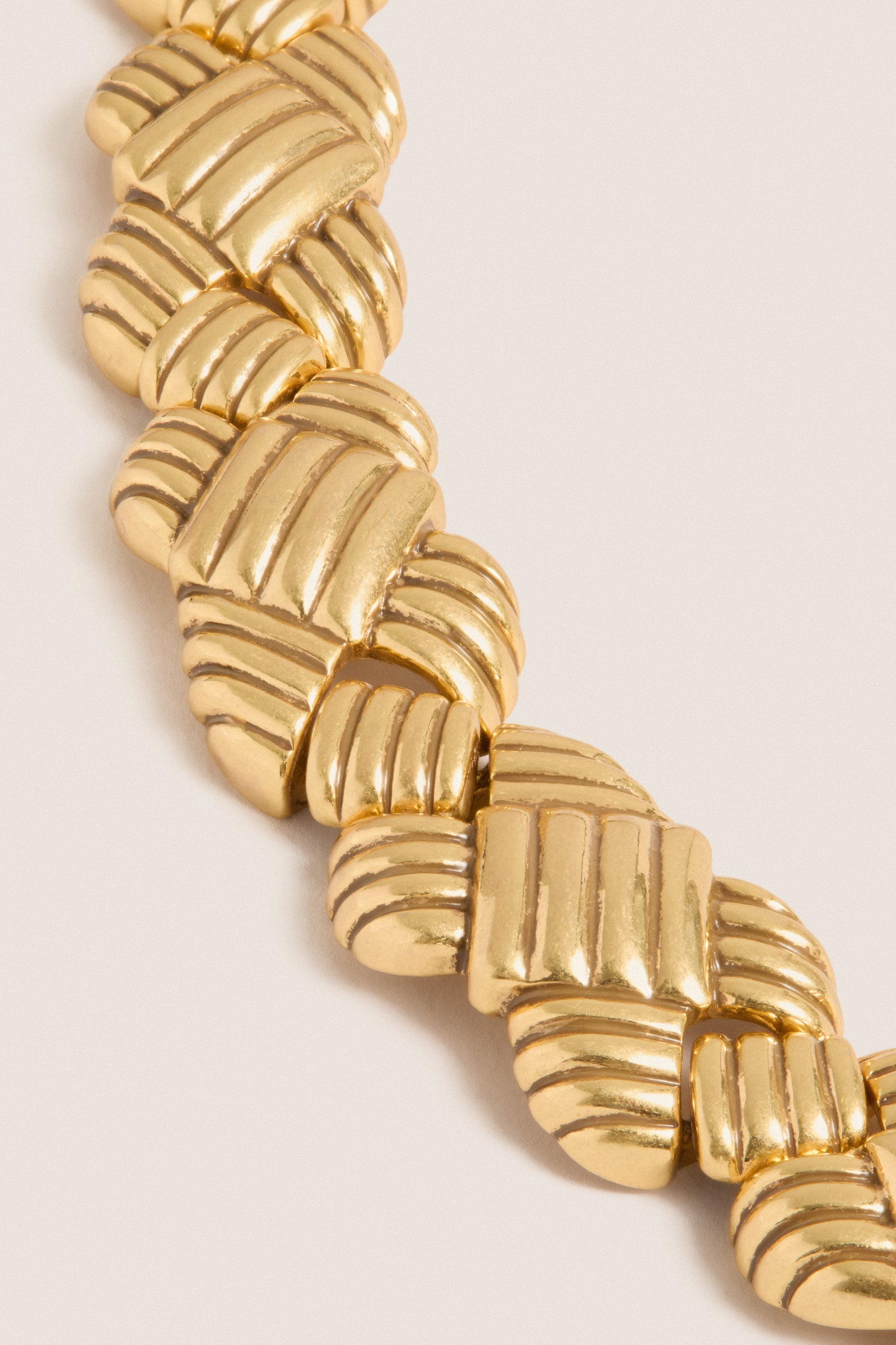 Gold Lattice Bracelet