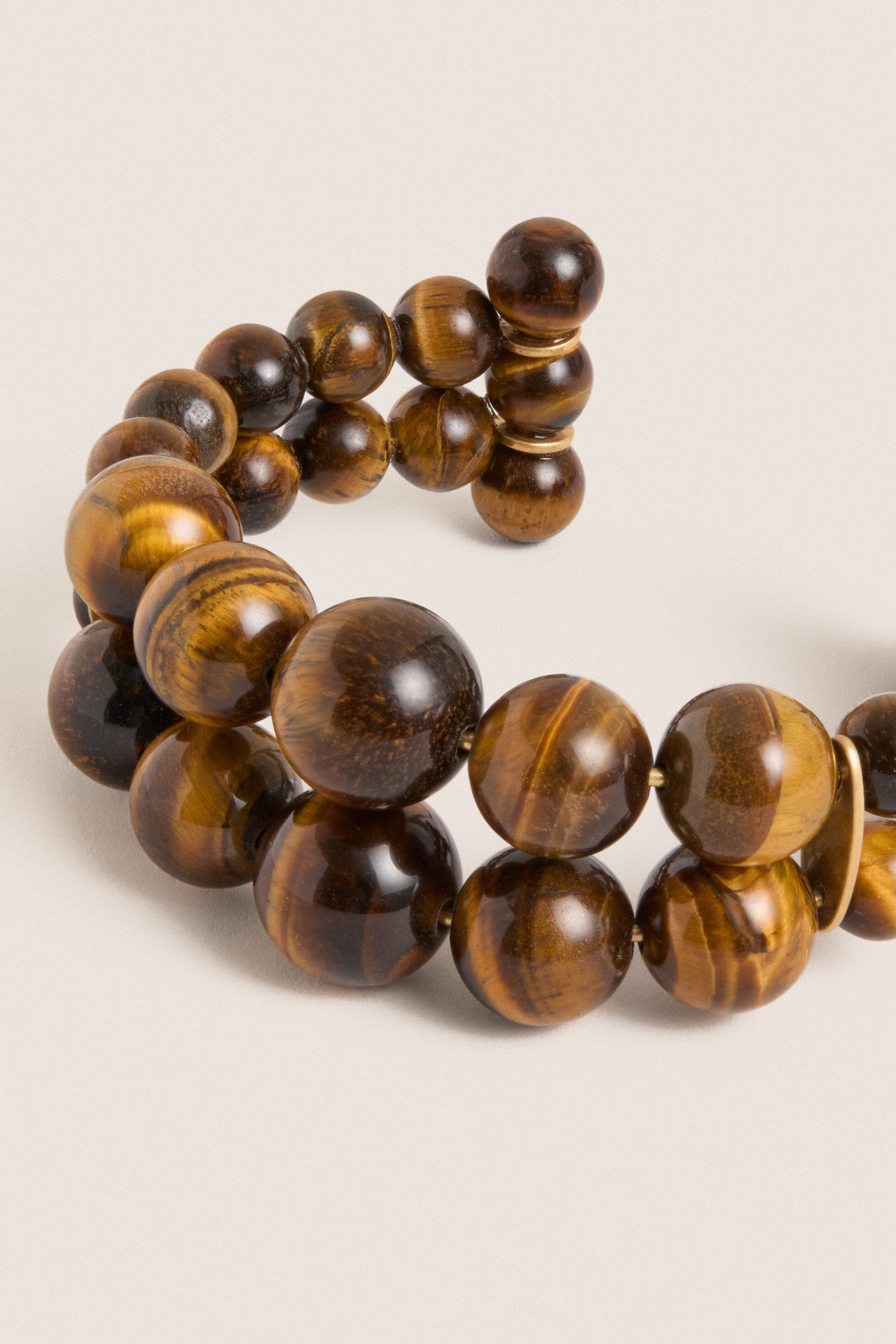 Tiger's Eye Beaded Bracelet