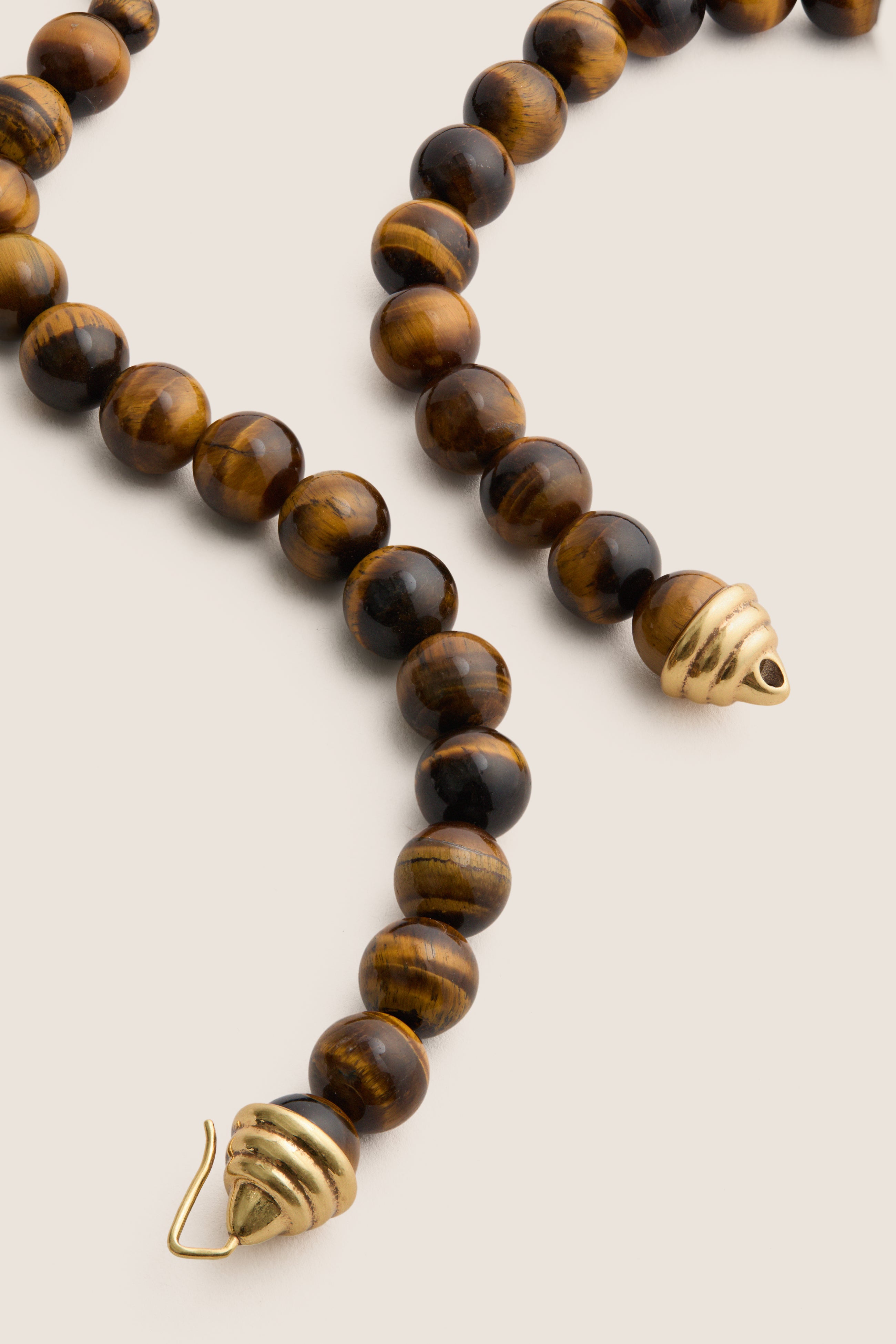 Tiger's Eye Double Strand Celine Necklace