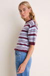 Multi Helen Brushed Wool Knit Sweater
