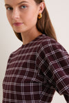 Check Janey Ruched Sleeve Top