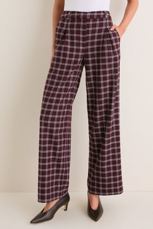 Check Riley Trouser