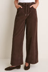 Chocolate Alicia Cord Trouser