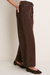 Chocolate Alicia Cord Trouser