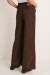 Chocolate Alicia Cord Trouser