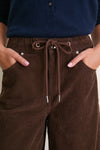 Chocolate Alicia Cord Trouser