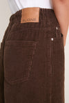Chocolate Alicia Cord Trouser