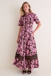 Sherbert Bloom Taliah Shirt Dress