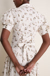Ivory Olive Hannah Midi Shirt Dress