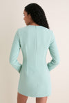 Sage Green Leonara Long Sleeved Mini Dress