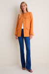 Orange Tweed Jennings Jacket